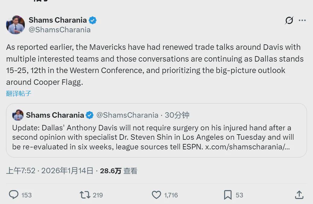 九游app最新版下载安装-拒绝赛季报销！浓眉交易重启！湖人第一个出局